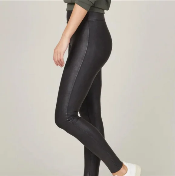 SPANX Pants Jumpsuits Spanx Womens Faux Leather Leggings